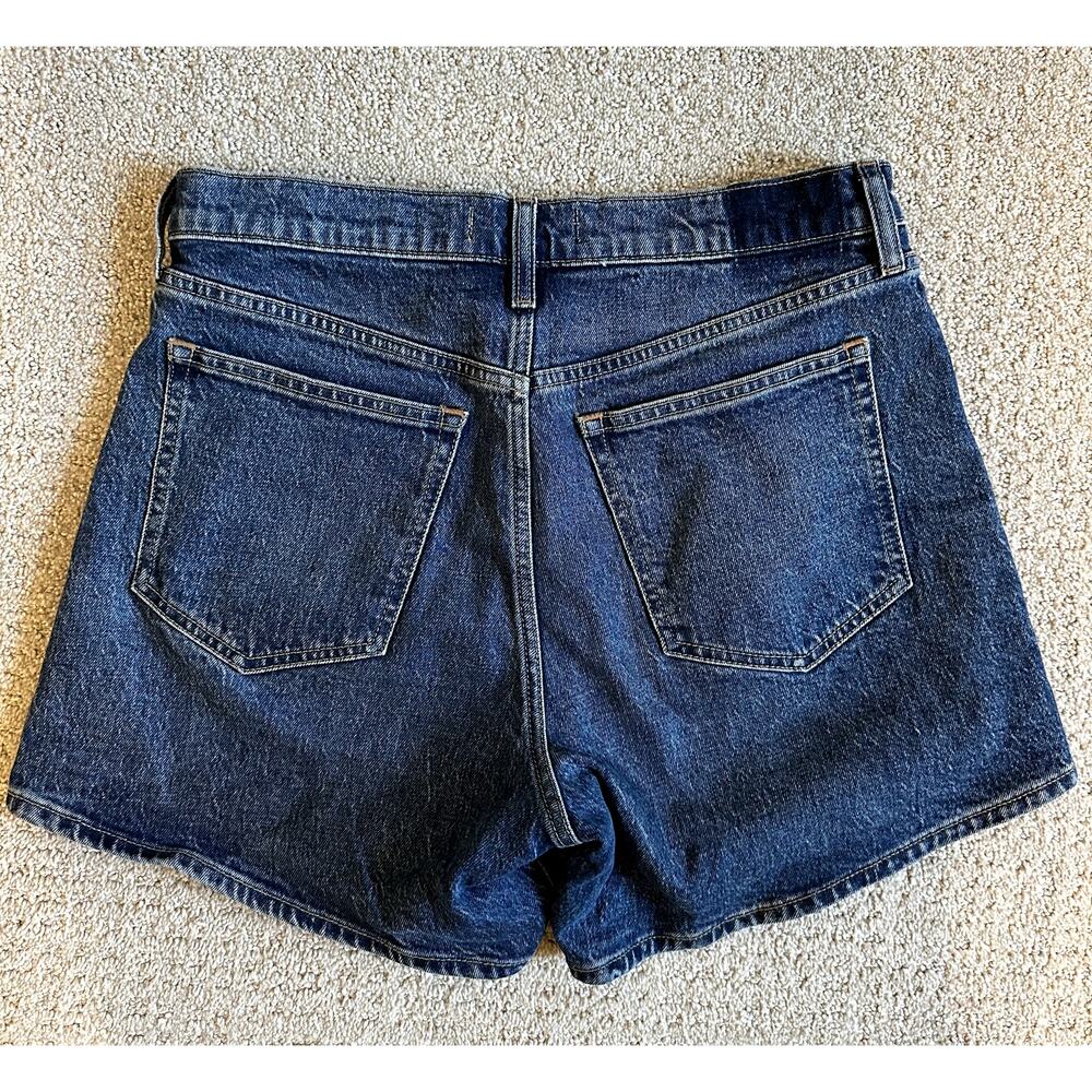 Abercrombie High Rise Dad Short Set 5" Inseam Blue Denim Women 30 - Picture 5 of 10